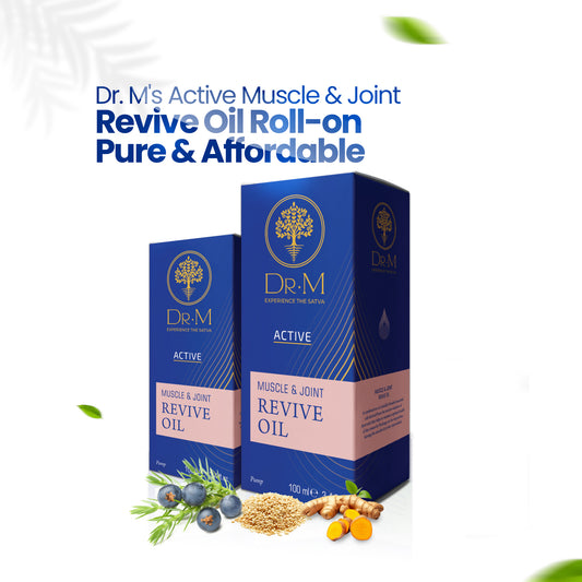 Dr. M Active Muscle & Joint Revive Oil Roll-on, 10ML